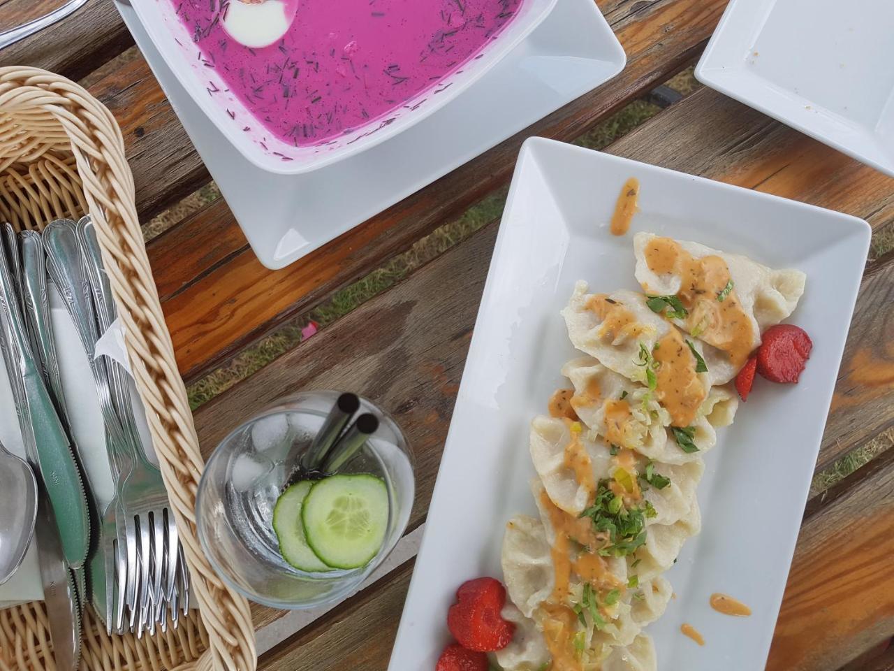 Folwark Tumiany Pokoje & Restauracja Dış mekan fotoğraf